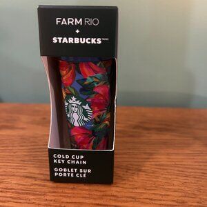 STARBUCKS x FARM RIO BANANA MIX KEY CHAIN NWOT